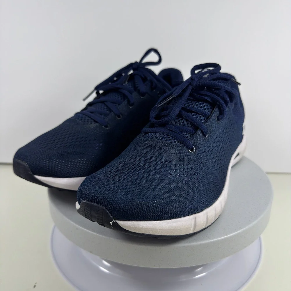 Under Armour Running‎ Shoes Men 7.5 Navy Blue Mesh Lightweight Comfort